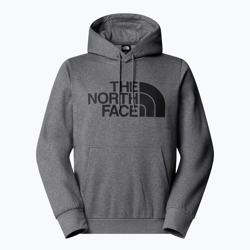 Férfi pulóver The North Face Easy Hoodie közepes szürke heather 4