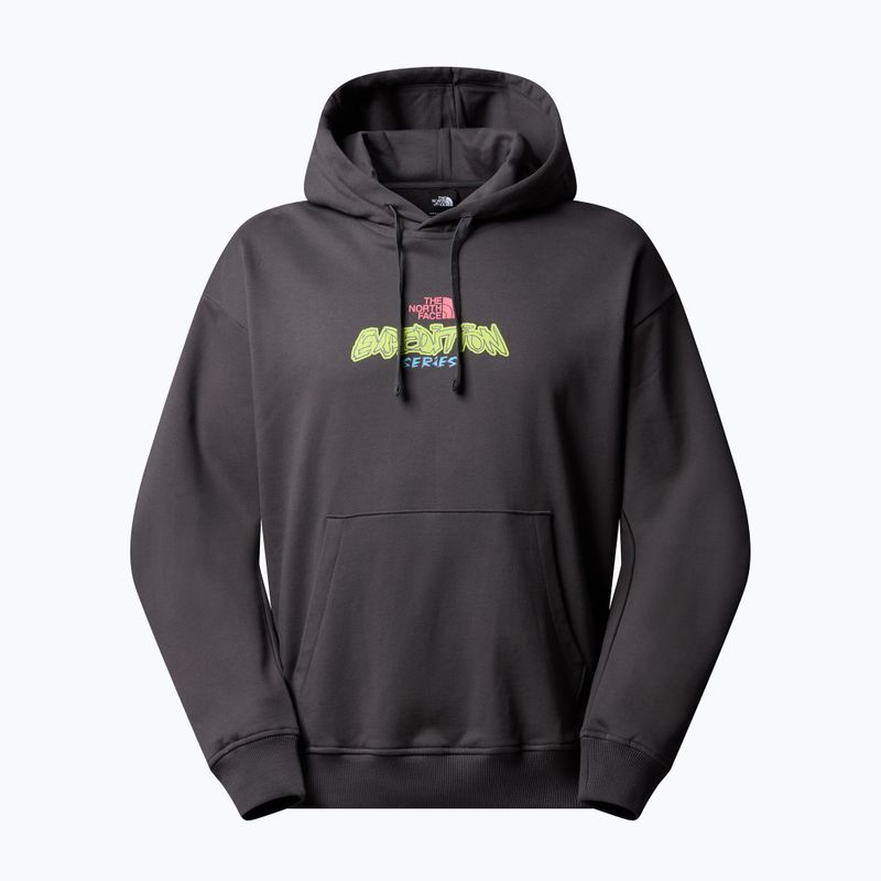 Férfi kapucnis pulóver The North Face Expedition Celebration Oversized Hoodie anthracite grey 4