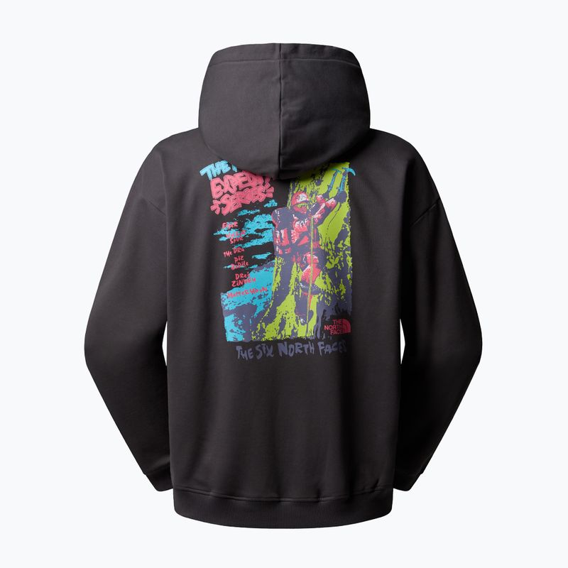 Férfi kapucnis pulóver The North Face Expedition Celebration Oversized Hoodie anthracite grey 5