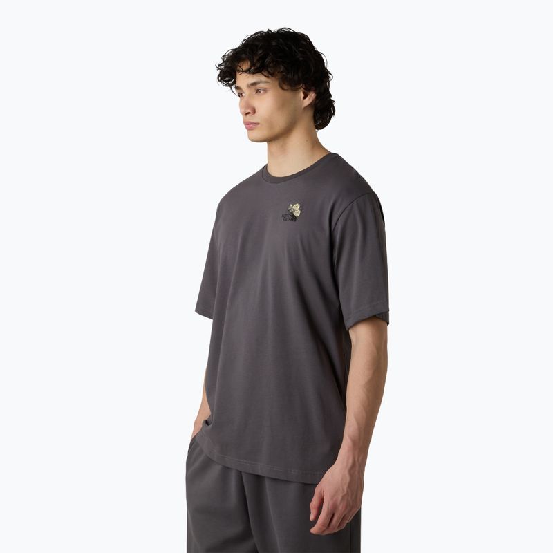 Férfi póló The North Face Flower Dome Relaxed Graphic antracit szürke