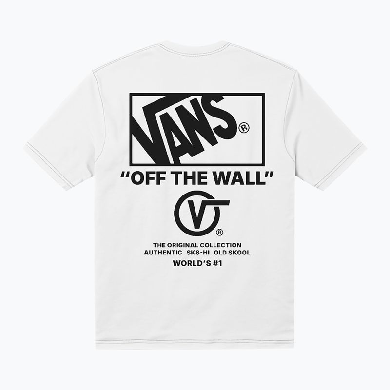 Férfi póló Vans Stacked Hi Tee white 5