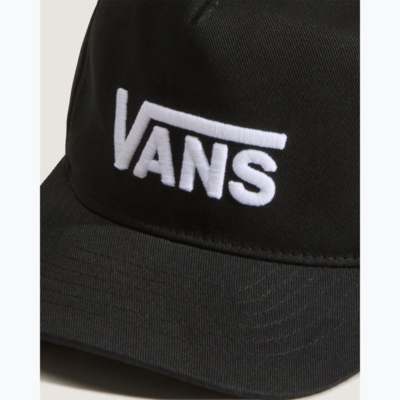 Gyerek baseball sapka Vans Drop V Logo Snapback black 3