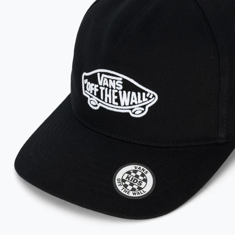 Gyerek baseballsapka Vans Classic Snapback black 3