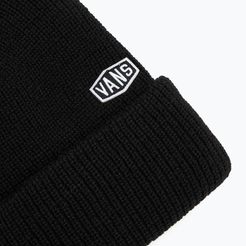 Vans Hex Patch Cuff téli sapka fekete 3