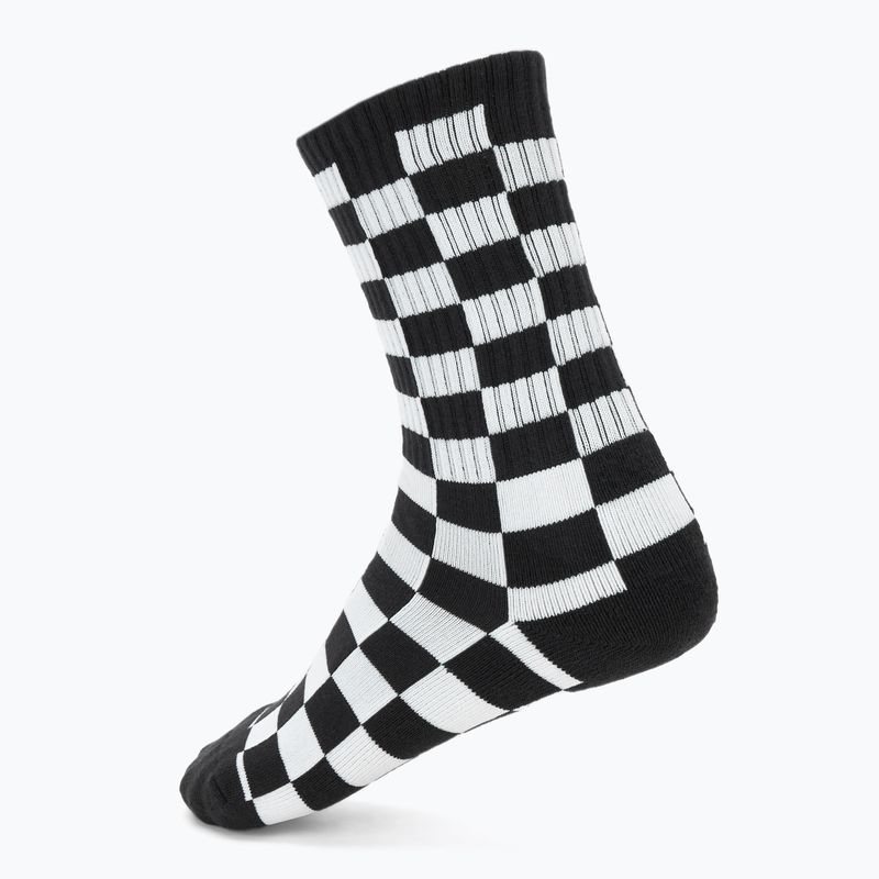 Vans Checkerboard Crew kockás zokni fekete/fehér 2