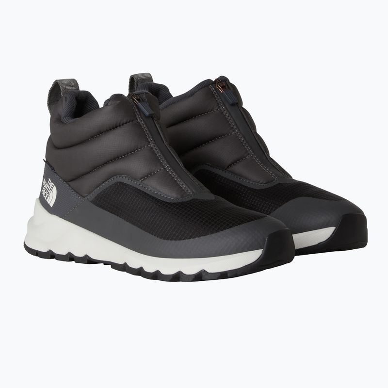 Női hócipő The North Face Thermoball Progressive Zip II Wp antracit szürke/fehér hamu 2
