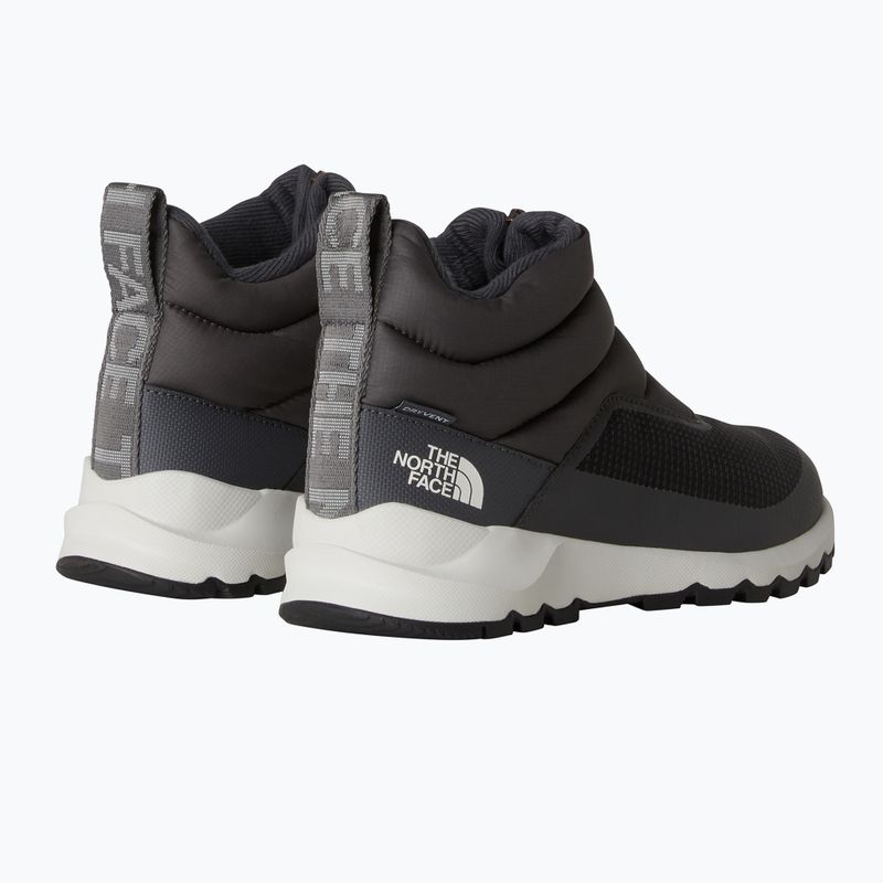 Női hócipő The North Face Thermoball Progressive Zip II Wp antracit szürke/fehér hamu 3