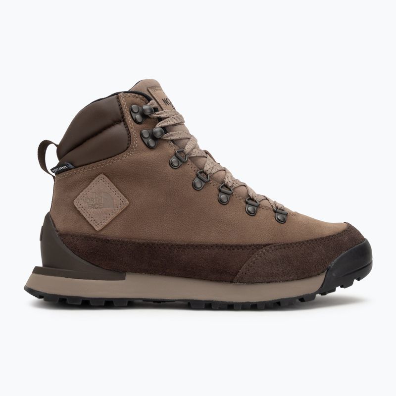 Férfi cipők The North Face Back To Berkeley IV Leather WP demitasse barna/gránát 2
