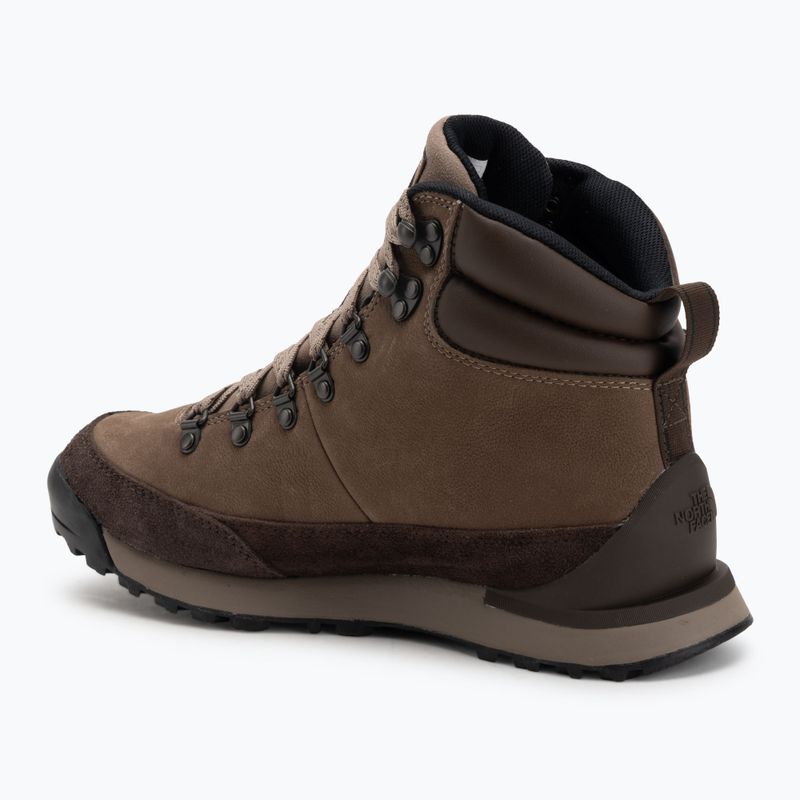 Férfi cipők The North Face Back To Berkeley IV Leather WP demitasse barna/gránát 3