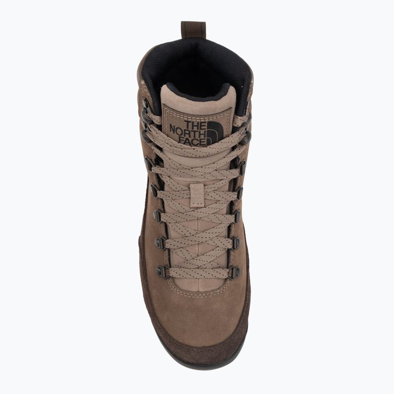 Férfi cipők The North Face Back To Berkeley IV Leather WP demitasse barna/gránát 5