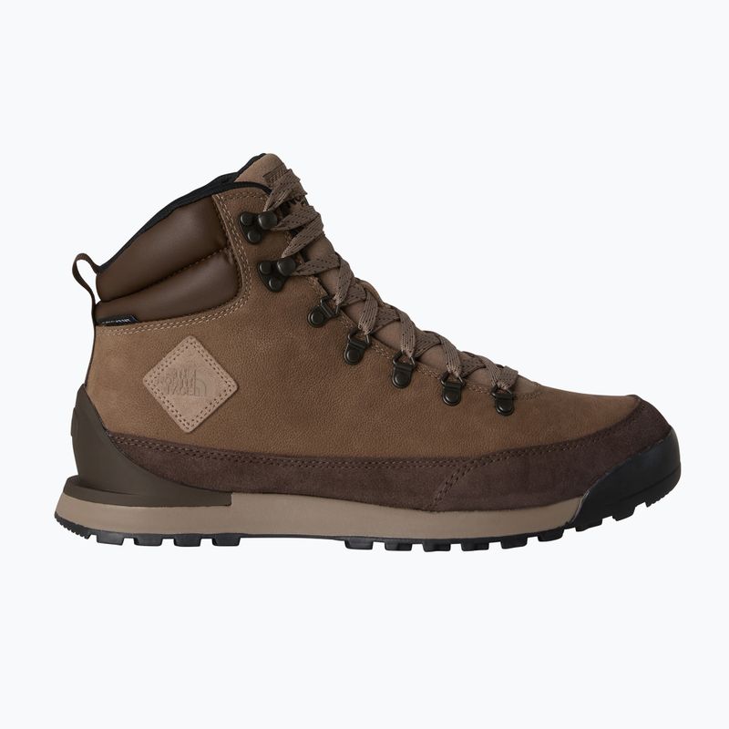 Férfi cipők The North Face Back To Berkeley IV Leather WP demitasse barna/gránát 8