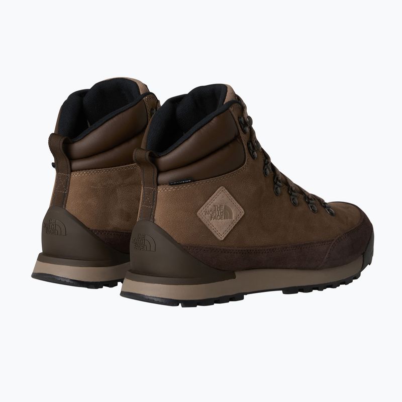 Férfi cipők The North Face Back To Berkeley IV Leather WP demitasse barna/gránát 10