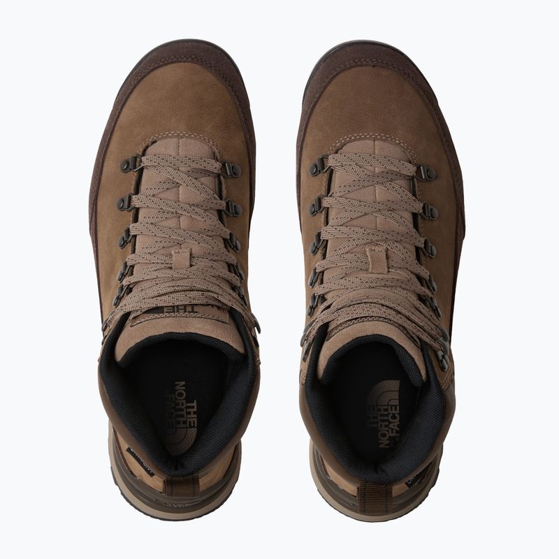 Férfi cipők The North Face Back To Berkeley IV Leather WP demitasse barna/gránát 11