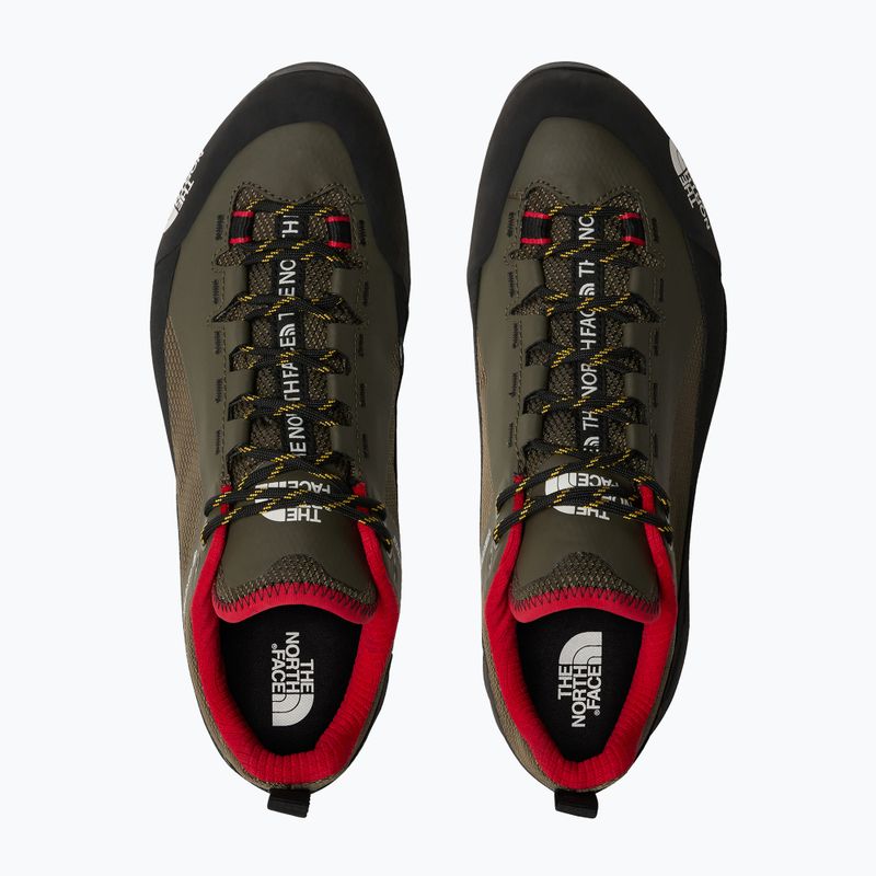 Férfi The North Face Verto Alpine Gore-Tex hős új taupe zöld/summit go közelítő cipő 4