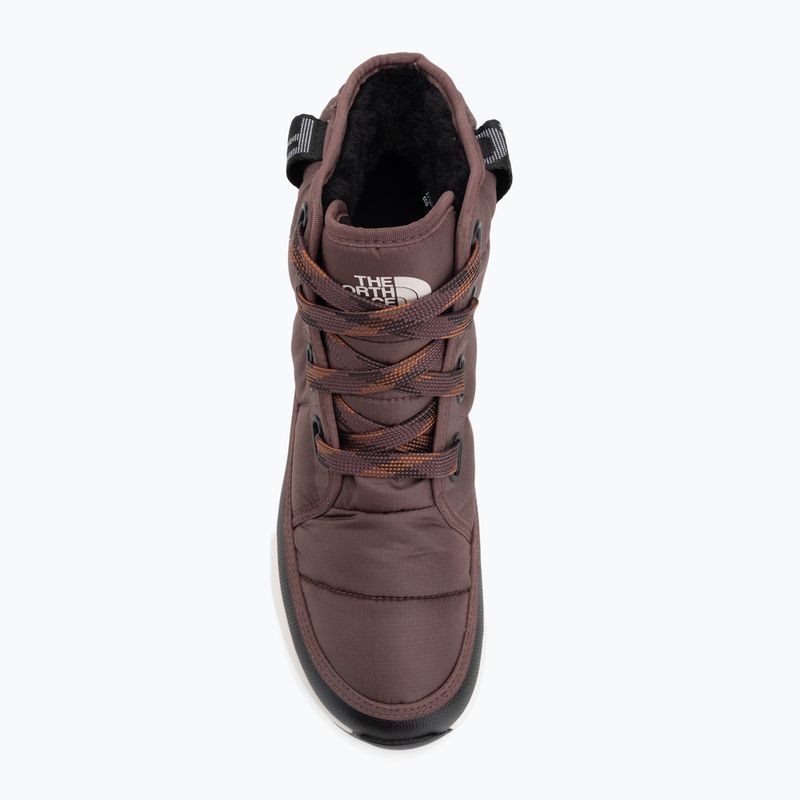 Női hócsizma The North Face Thermoball Lace Up Luxe Wp tawny quartz/burnt umber 5