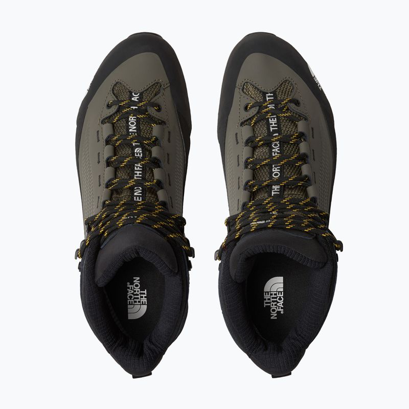 Férfi The North Face Verto Alpine Mid Gore-Tex megközelítő cipő új taupe zöld/summit go 11