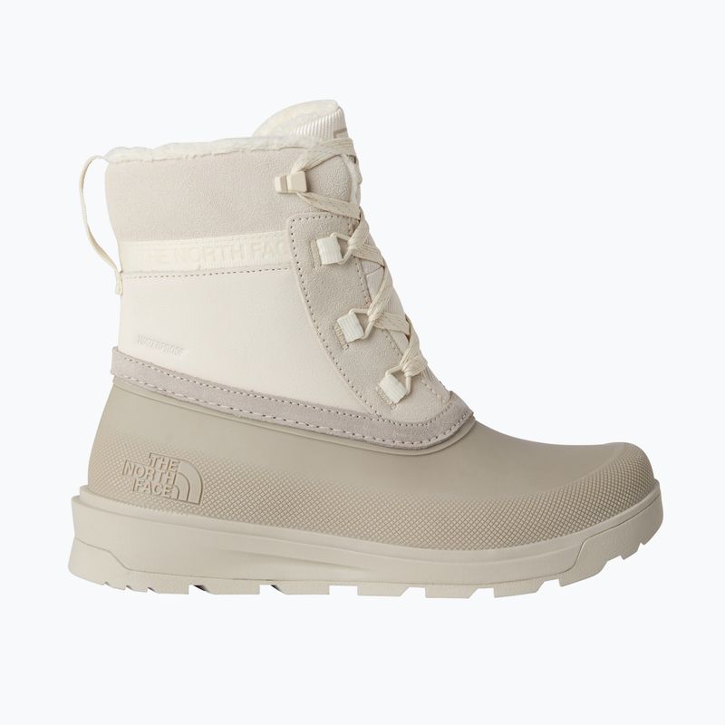Női túrabakancsok The North Face Shellista V Shorty WP white dune/soapstone 8