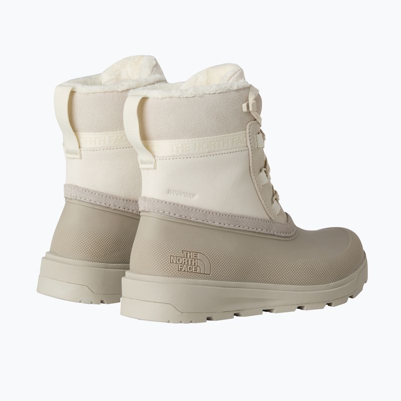 Női túrabakancsok The North Face Shellista V Shorty WP white dune/soapstone 10