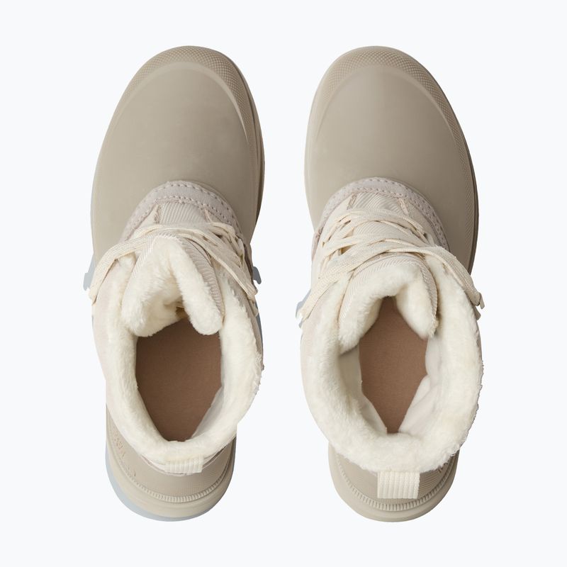 Női túrabakancsok The North Face Shellista V Shorty WP white dune/soapstone 11