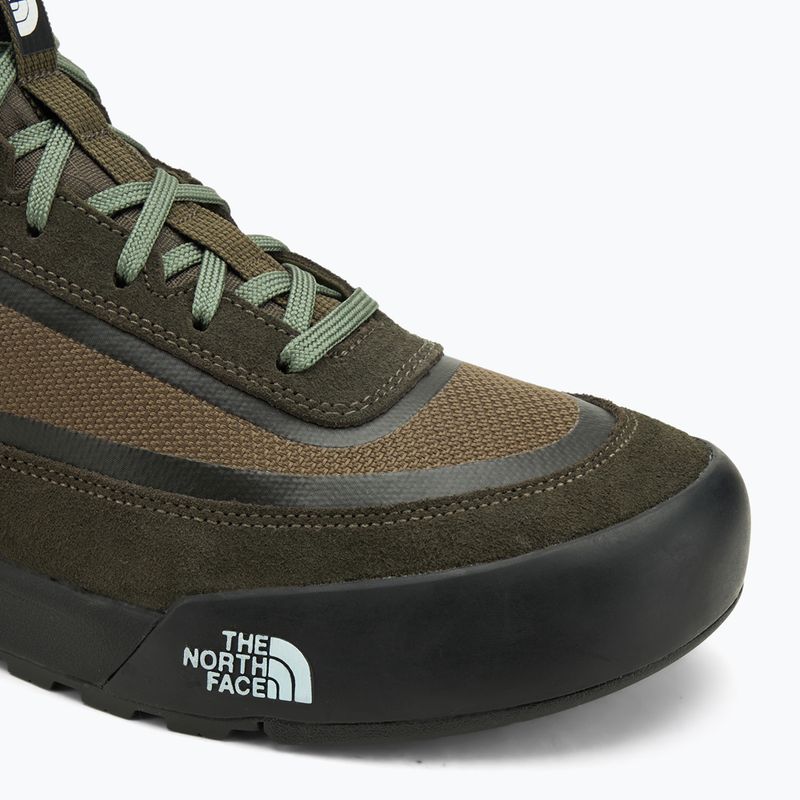 The North Face Clyffe Mid Insulated Wp új taupe zöld/fa színű bakancs női 7