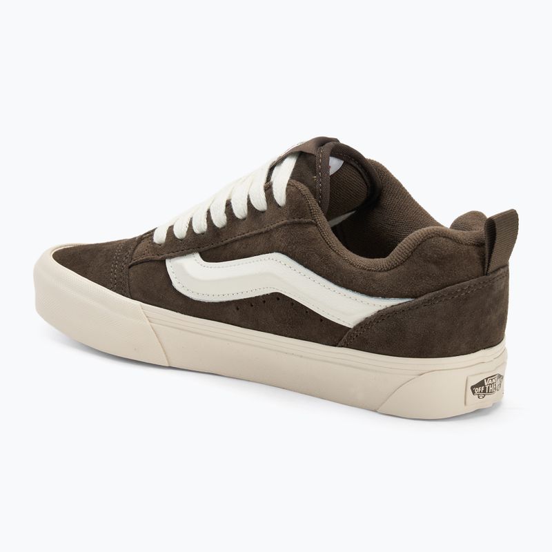 Vans Knu Skool disznó szarvasbőr szén barna cipő 3
