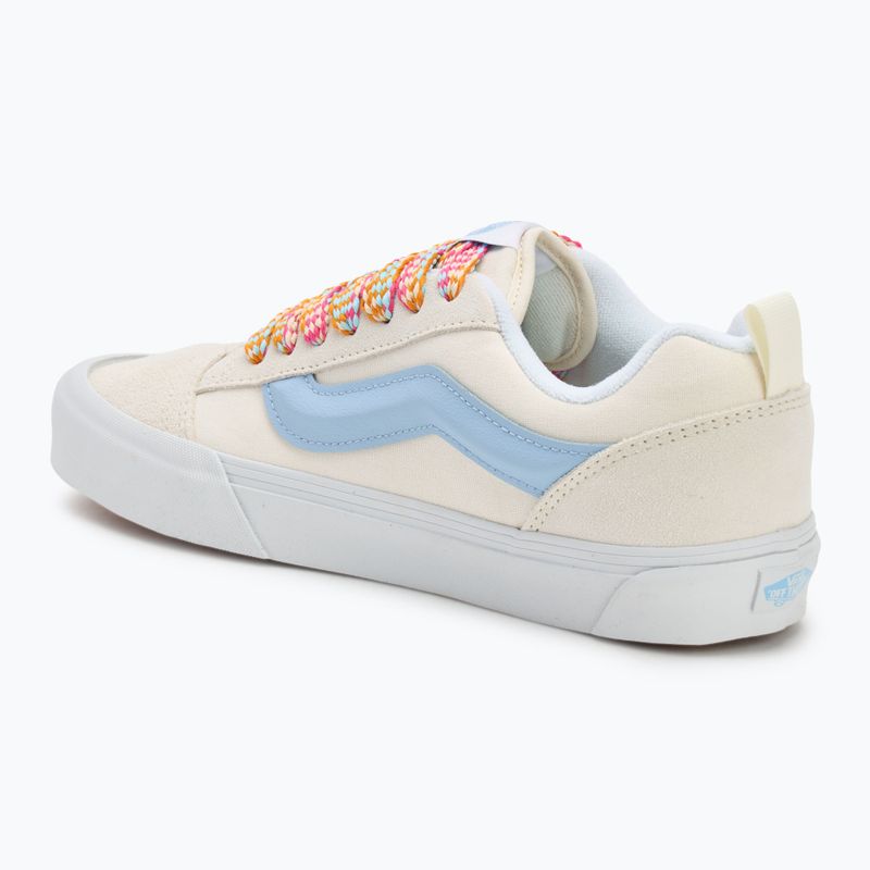 Vans Knu Skool oversized csipkés fehér/kék cipő 3
