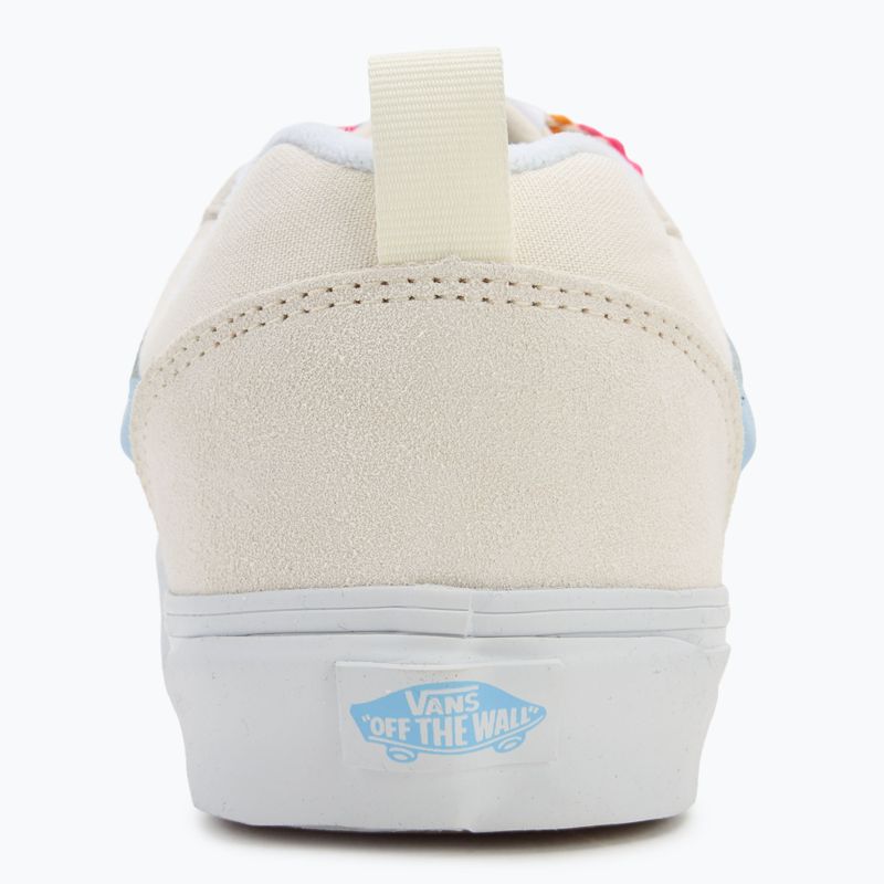 Vans Knu Skool oversized csipkés fehér/kék cipő 6