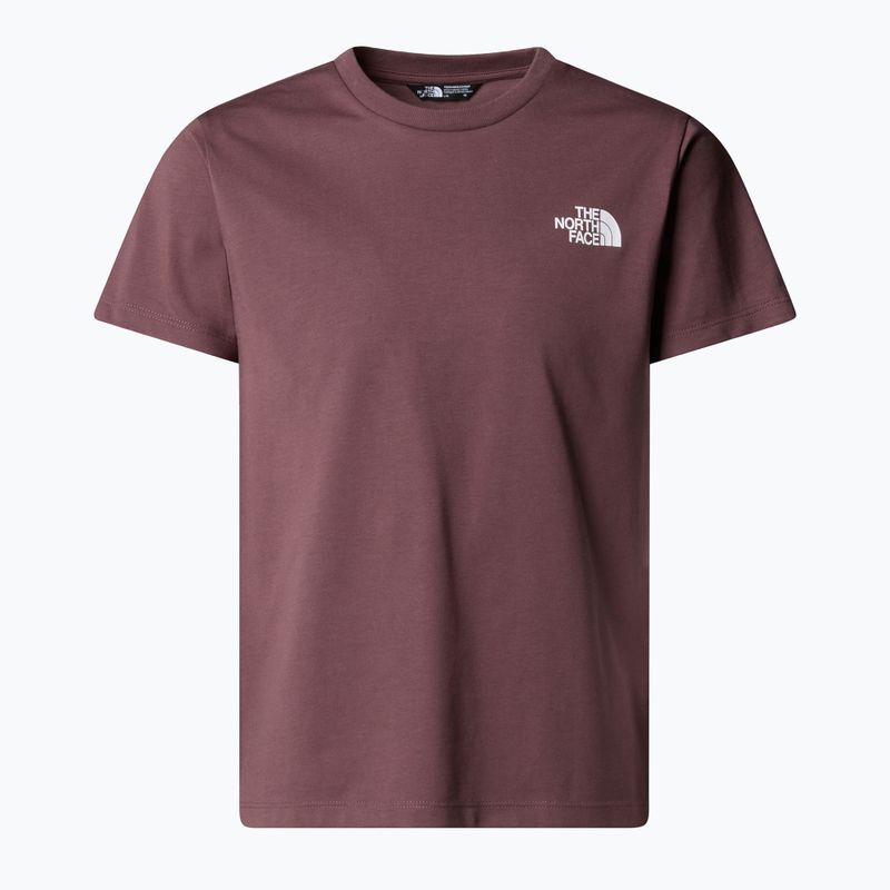Gyerek póló The North Face Simple Dome tawny quartz