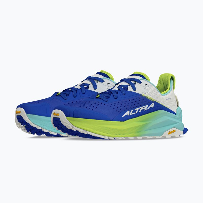 Férfi Altra Olympus 6 kék/lime futócipő 3