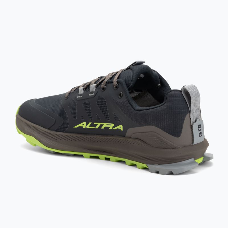 Férfi Altra Lone Peak 9 vízálló alacsony lime/fekete cipő 3