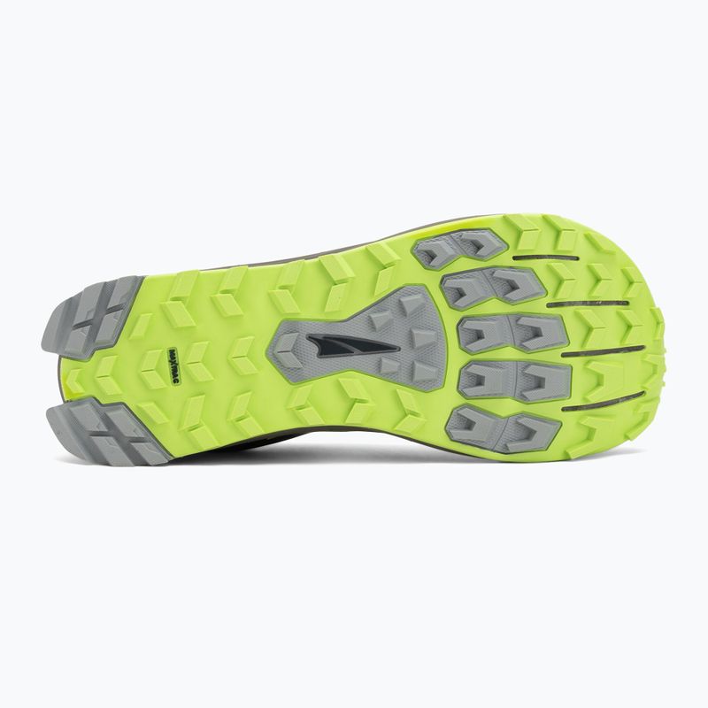 Férfi Altra Lone Peak 9 vízálló alacsony lime/fekete cipő 4