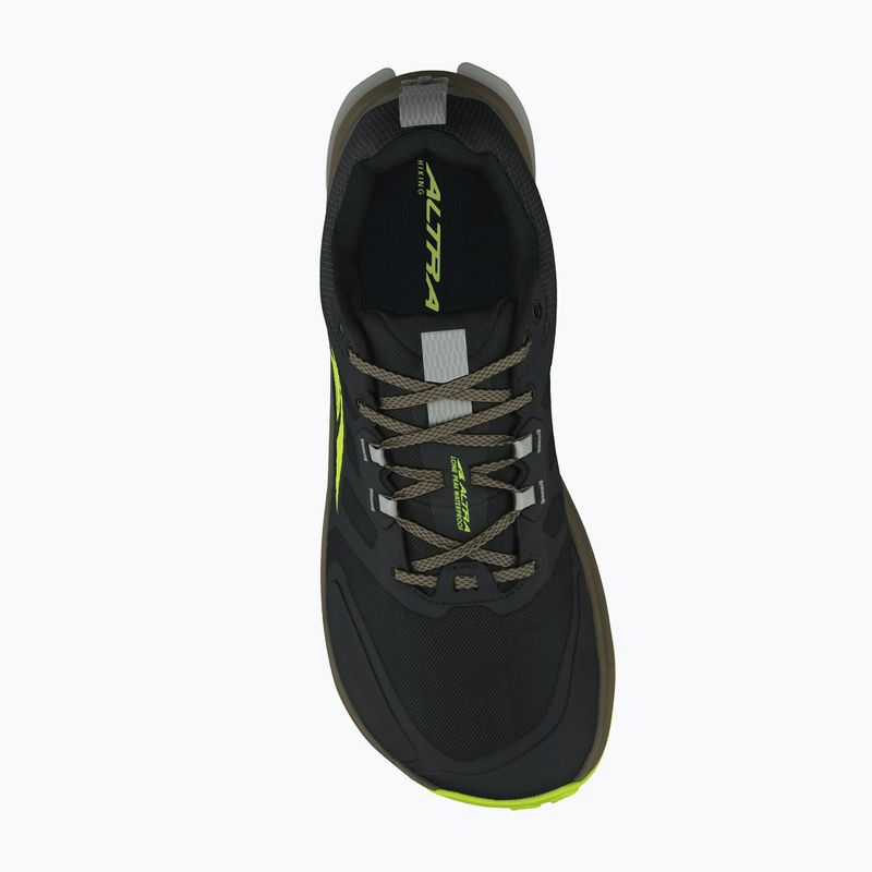 Férfi Altra Lone Peak 9 vízálló alacsony lime/fekete cipő 12