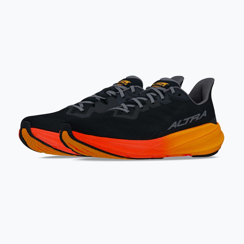 Férfi Altra Experience Flow 2 fekete narancssárga futócipő 5