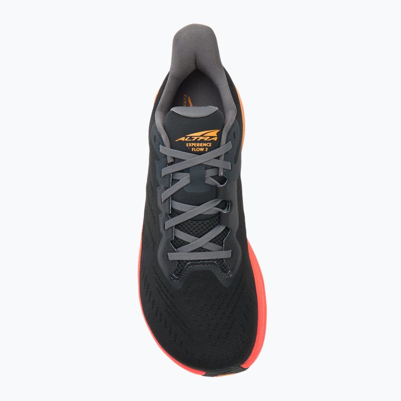 Férfi Altra Experience Flow 2 fekete narancssárga futócipő 5