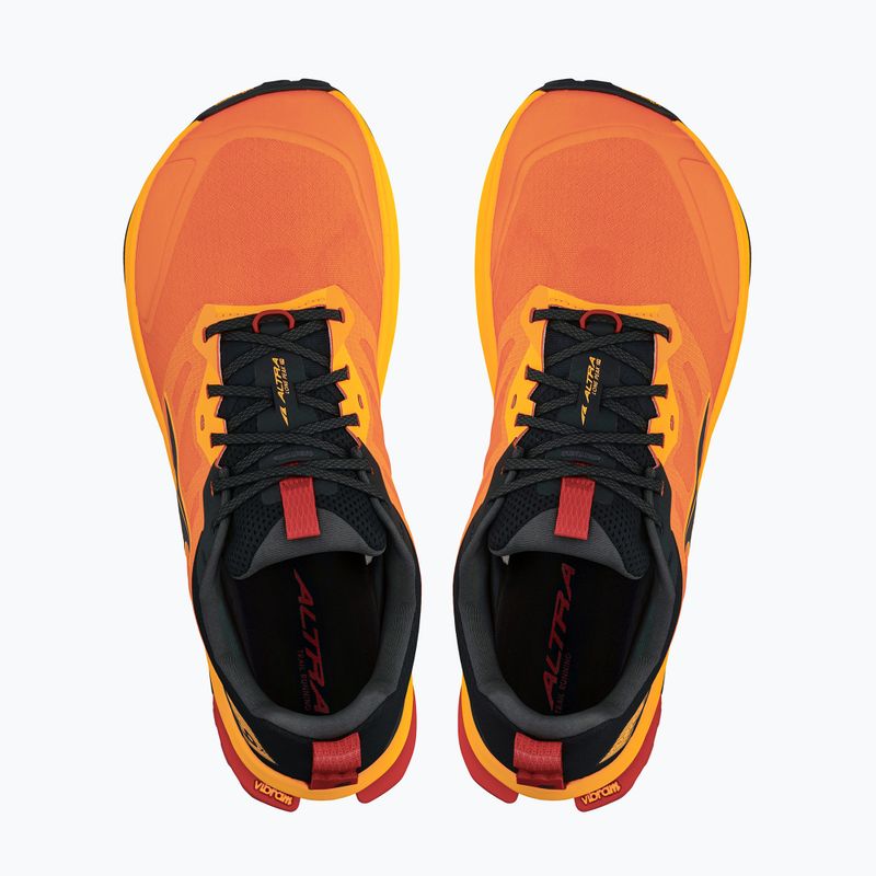 Férfi Altra Lone Peak 9+ futócipő narancssárga/fekete 4