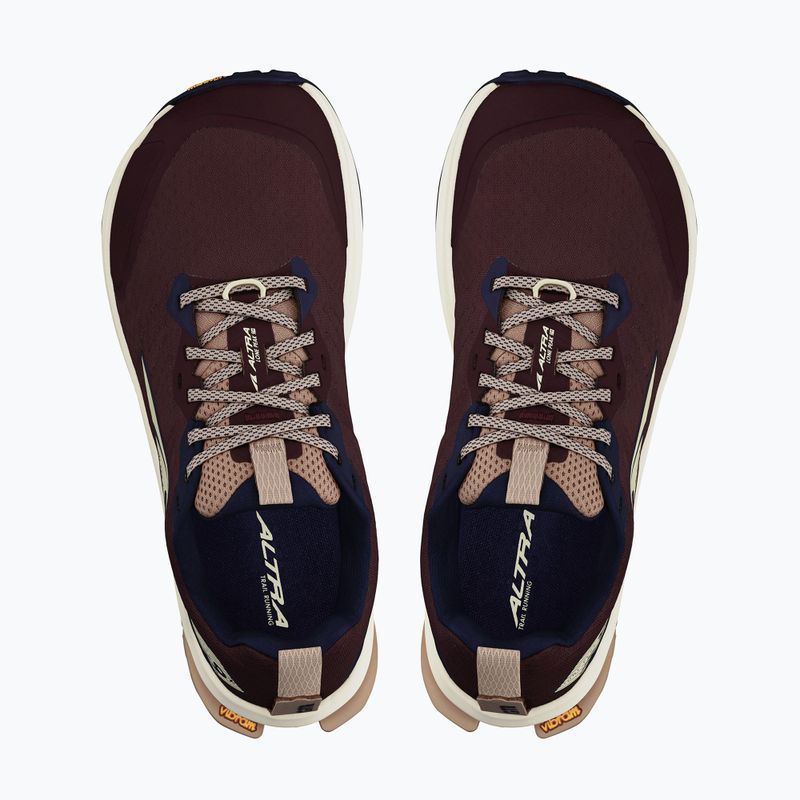 Altra Lone Peak 9+ női futócipő gesztenyebarna színben 4