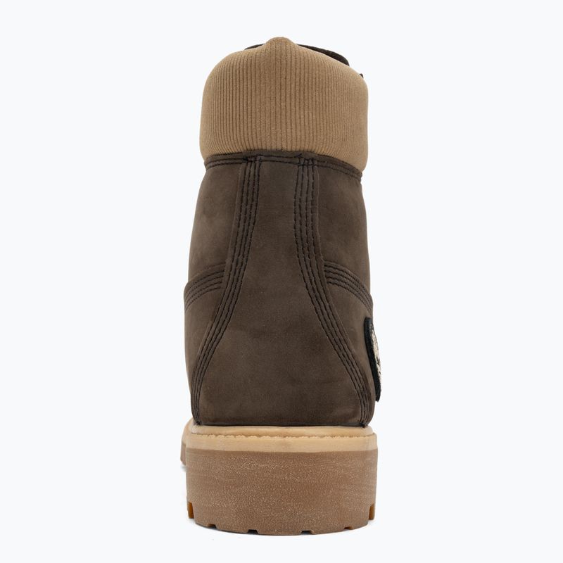 Férfi bakancsok Timberland Premium 6 Inch Lace Up Waterproof dark brown nubuck/olive 6