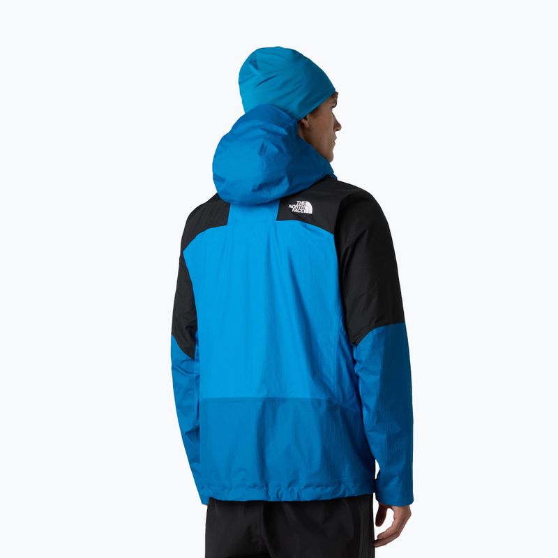 Férfi esőkabát The North Face Signal 2.5L Dryvent skyline blue/adriatic blue/tnf black 3