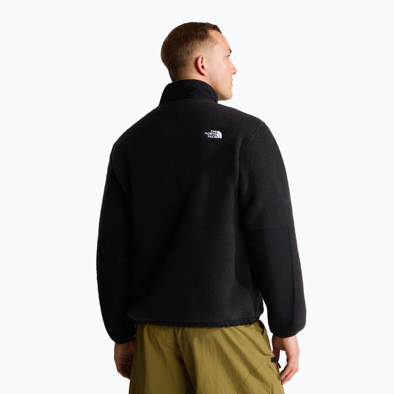 Férfi polár pulóver The North Face Yumiori Off Peak 1/2 Zip tnf black 3