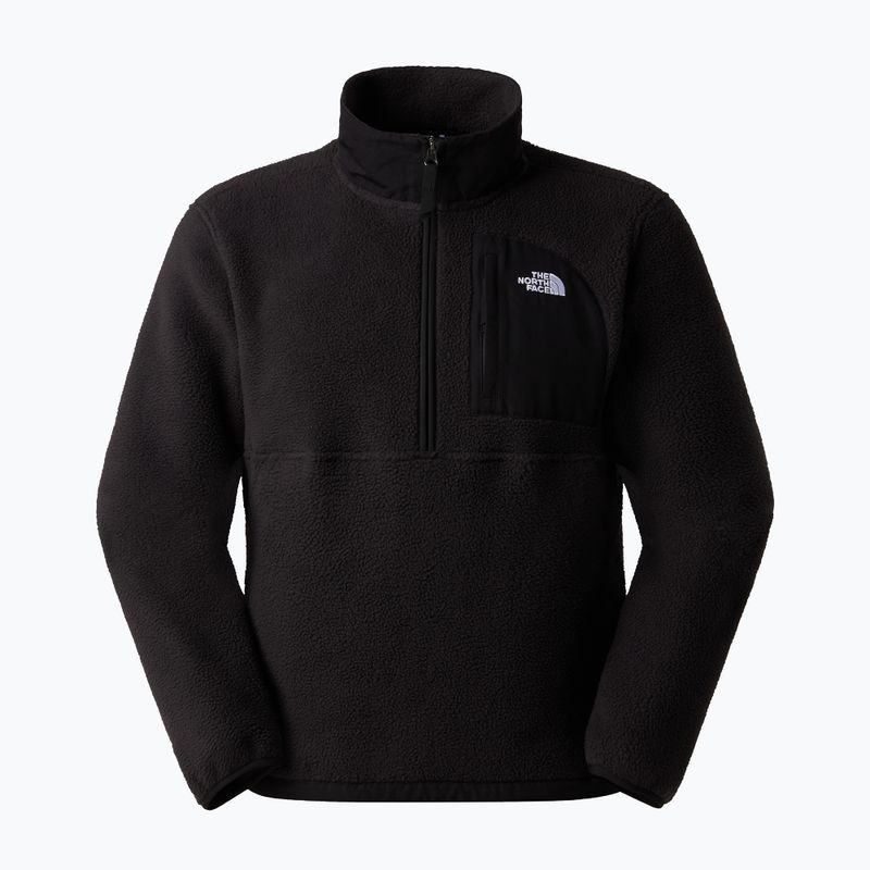 Férfi polár pulóver The North Face Yumiori Off Peak 1/2 Zip tnf black 4