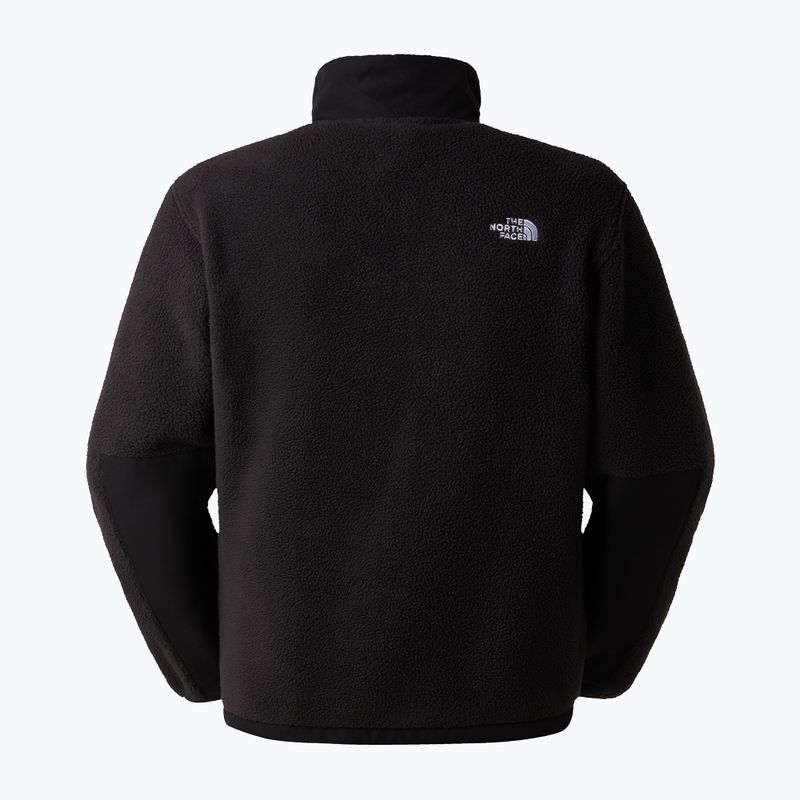 Férfi polár pulóver The North Face Yumiori Off Peak 1/2 Zip tnf black 5