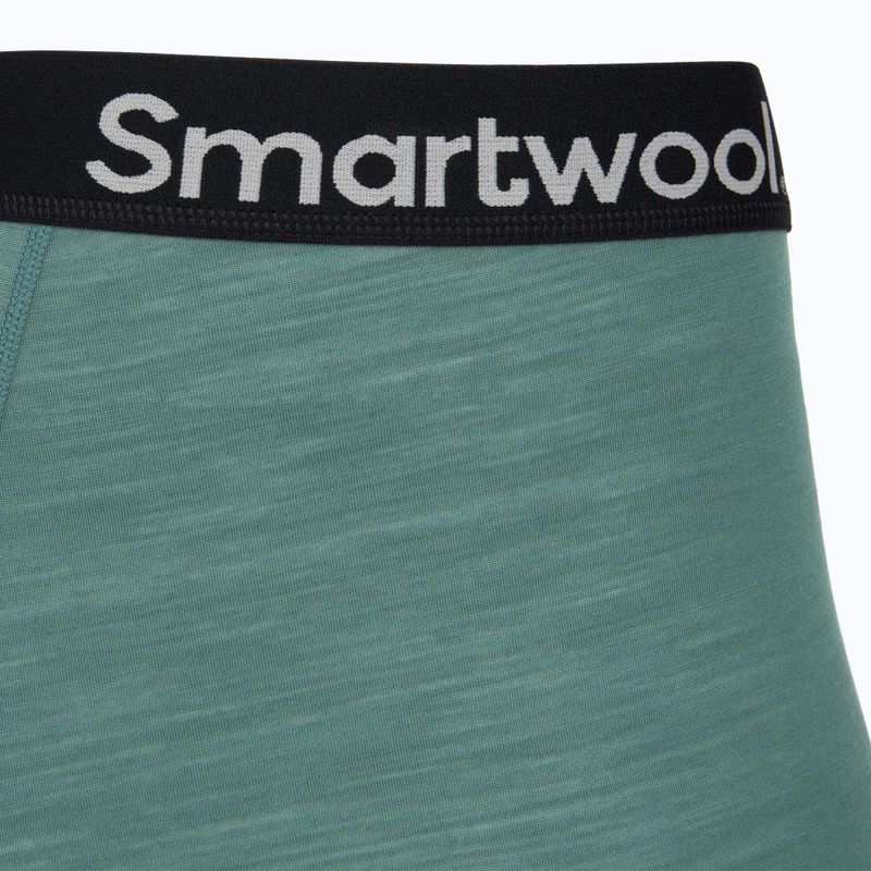 Férfi termoaktív boxeralsó Smartwool Everyday Merino Boxer Brief Boxed black dusty teal 4