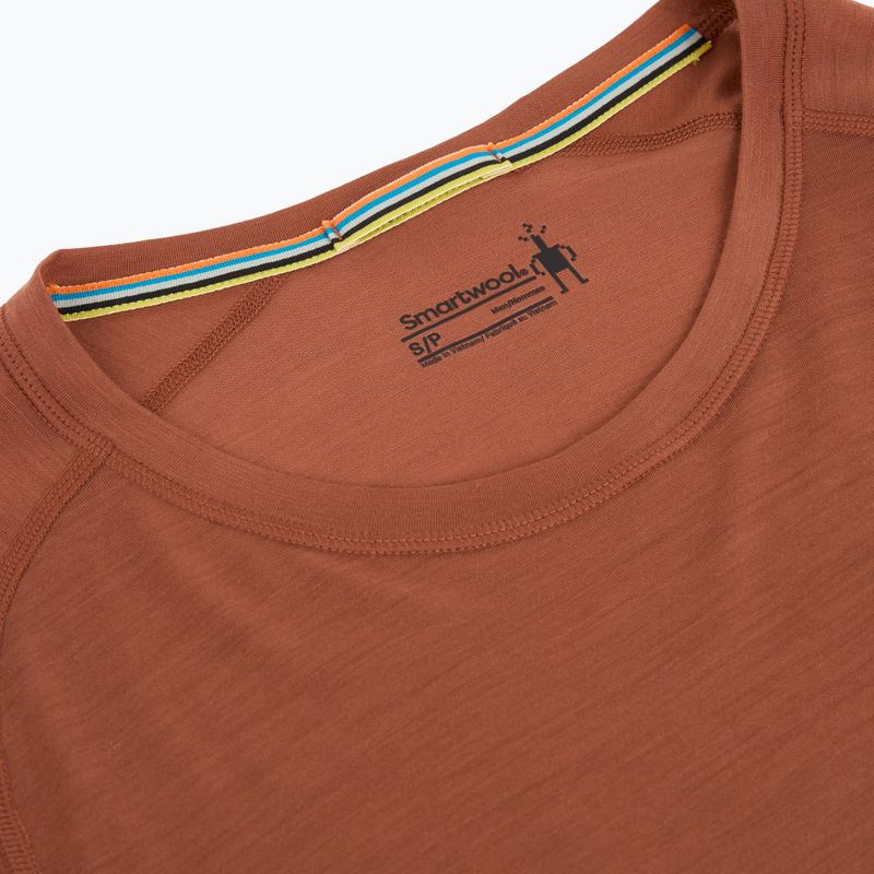 Férfi termoaktív póló Smartwool Merino Sport 120 burnt sienna 3