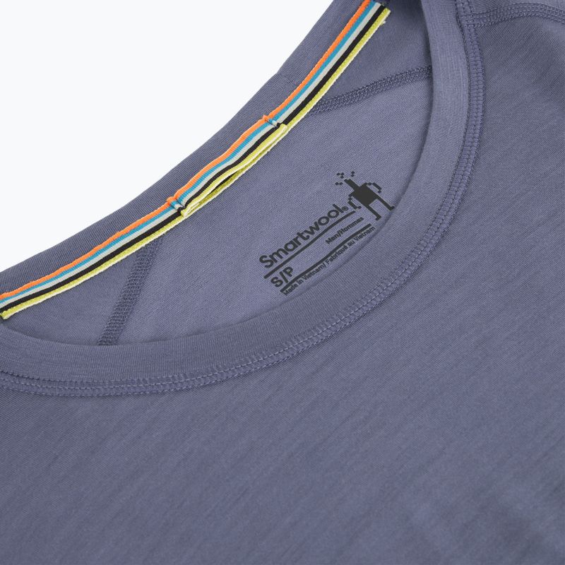 Férfi termoaktív hosszú ujjú felső Smartwool Merino Sport 120 nightfall blue 3
