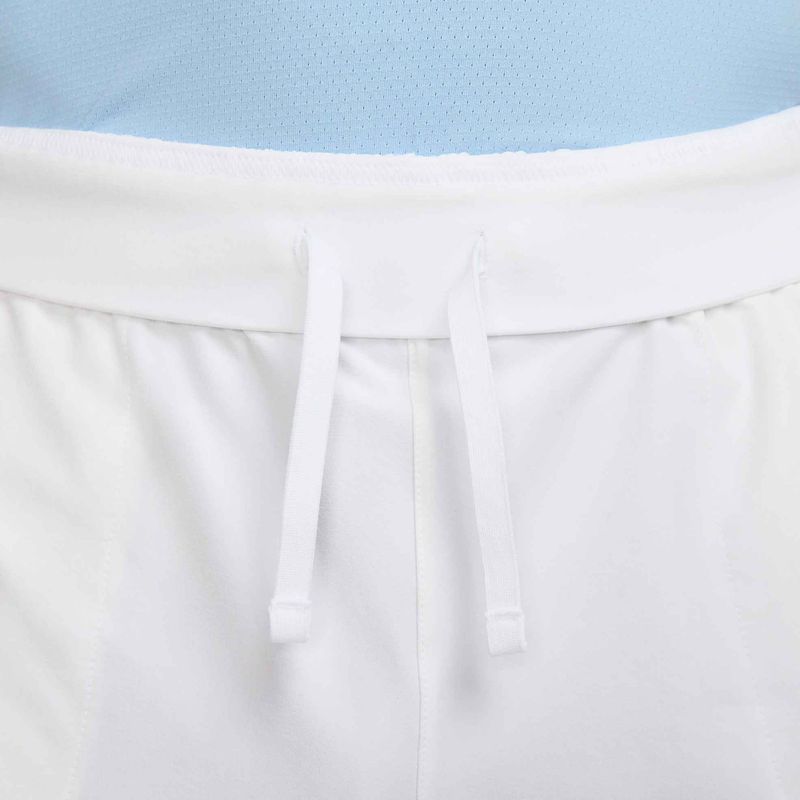 Férfi Nike Court Dri-Fit Advantage 8" tenisznadrág fehér/fekete 5