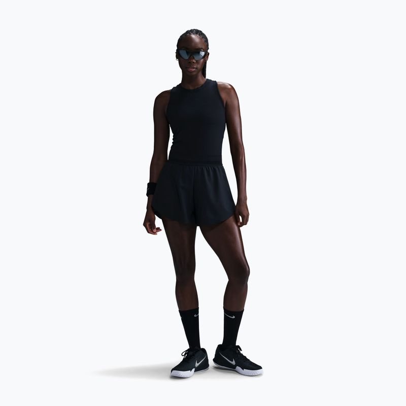 Női tenisz rövidnadrág Nike Court Dri-Fit Ace Advantage black/black 2