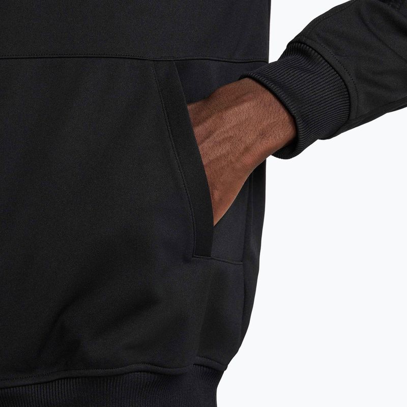 Férfi tenisz pulóver Nike Court Heritage black/black 5