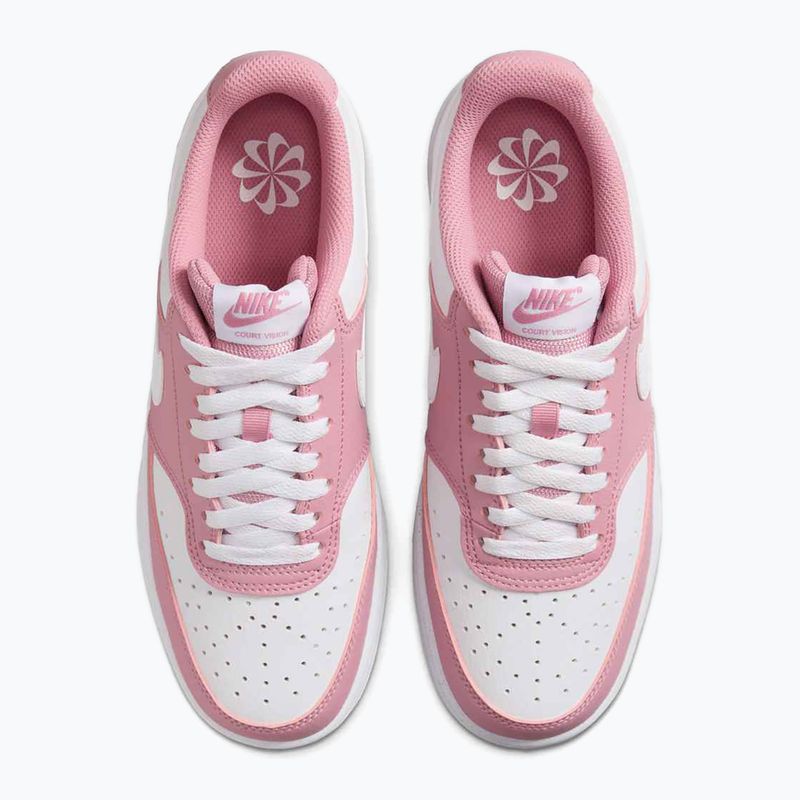 Nike Court Vision Low Next Nature női cipő elemi rózsaszín/fehér 3