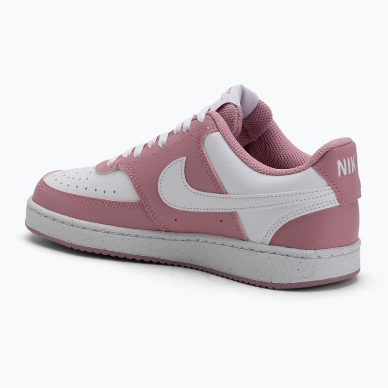 Nike Court Vision Low Next Nature női cipő elemi rózsaszín/fehér 3