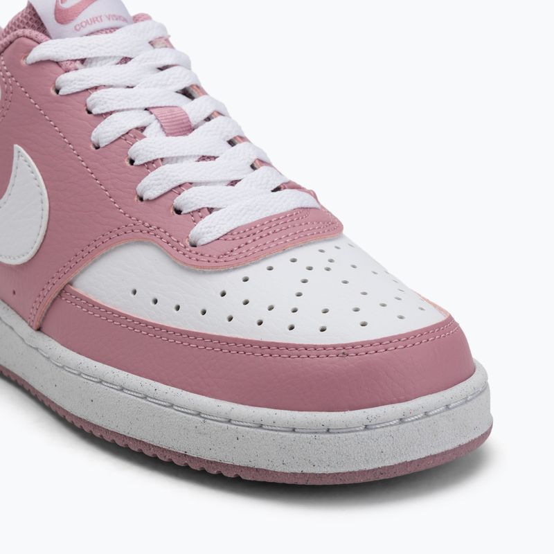 Nike Court Vision Low Next Nature női cipő elemi rózsaszín/fehér 7